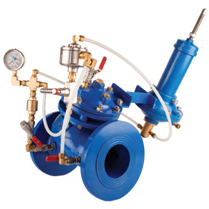 angle altitude control valve
